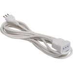 EL102 - Prolunga lineare bianca 5m spina 10A/presa 10A - Connettività