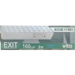 EL138 - Lampada LED d'emergenza 2W 6400k luce fredda 160lm Vito - Lampade LED