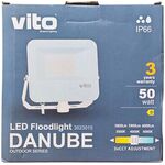 EL1388 - Faro LED 3xCCT 50W 6000lm IP66 - Illuminazione da Esterno