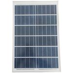 EL1458 - Pannello solare fotovoltaico 6V 25W - Illuminazione da Esterno