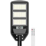 EL1482 - Lampione solare LED 120W 1800lm 6000k luce fredda Vito - Illuminazione da Esterno
