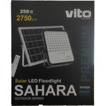 EL1549 - Faretto solare LED 250W 2750Lm 6000K luce fredda IP65 - Illuminazione da Esterno