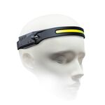 EL187 - Torcia led ricaricabile da fronte 3W/1W 6000k luce fredda 300/100lm con sensore di movimento - Torce