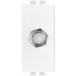 EL2068 - Presa Tv a Vite Satellitare da Incasso Bianca Compatibile Matix - Compatibile Matix