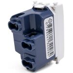 EL208 - Presa bivalente 16A 250V bianca compatibile Vimar Arké - Compatibile Vimar Arké 