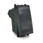 EL2148 - Interruttore unipolare nero compatibile con Vimar Plana - Compatibile Vimar Plana