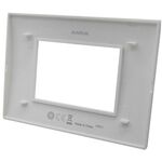 EL2279 - Placca 3 posti bianca Soft Touch compatibile Living International - Compatibile Living International