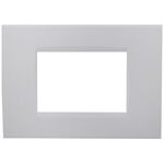 EL2279 - Placca 3 posti bianca Soft Touch compatibile Living International - Compatibile Living International