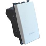 EL228 - Interruttore unipolare bianco con spia compatibile Vimar Arké - Compatibile Vimar Arké 