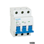EL2528 - Interruttore magnetotermico 6kA 4A 3P curva C Elmark - Interruttori magnetotermici