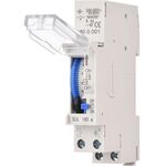 EL285 - Timer analogico per guida DIN giornaliero 16A/250V FATO - Timer