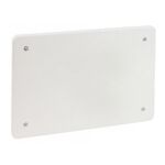 EL3120 - Coperchio per scatola di derivazione da incasso 119-96mm - 10 pezzi - Scatole e quadri