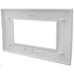 EL2293 - Placca 3 posti nera Soft Touch compatibile Living International - Compatibile Living International