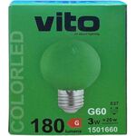 EL343 - Lampadina LED E27 luce verde 3W 180lm - Lampade LED