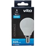 EL383 - Lampadina LED G45 E14 9W luce fredda 6400k 828lm - Lampade LED