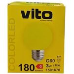 EL389 - Lampadina LED E27 luce gialla 3W 180lm - Lampade LED