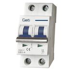 EL3956 - Interruttore magnetotermico per impianti fotovoltaici 2 poli 32A Geti - Interruttori magnetotermici