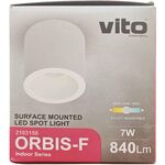 EL3977 - Faretto LED da soffitto 7W 3xCCT 840lm Φ9*10CM bianco - Illuminazione da Interno