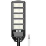 EL4042 - Lampione solare LED 200W 2700Lm 6000K luce fredda IP65 - Illuminazione da Esterno