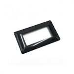 EL4100 - Placca in tecnopolimero 4P nera compatibile Matix - Compatibile Matix