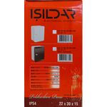 EL386 - Scatola di distribuzione da parete con porta trasparente 30x22x15 Vito - Scatole e quadri