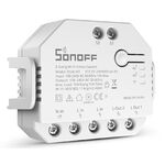 K342 - Interruttore smart wireless 2 contatti 100-240V 10-15A Sonoff DIY-DUALR3 - Connettività