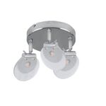 KA1093 - Faretto LED da parete/soffitto 3000K 3x6W 3x320lm Kanluk - Faretti LED