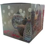 R999 - Lampadario  in Vetro Fumè E27 180x260mm - Illuminazione da Interno