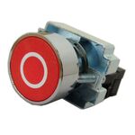 EL1450 - Pulsante da pannello 10A 600V - Rosso - Pulsanti da pannello