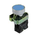 EL227 - Pulsante da pannello 10A 600V - Blu - Pulsanti da pannello