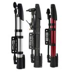 TL9915 - Mini pompa manuale per bicicletta con attacco al telaio - vari colori - Attrezzi e utensili