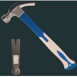 W1450 - Martello da carpentiere con impugnatura morbida - 680g - Attrezzi e utensili