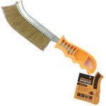 W1480 - Spazzola metallica filo d'acciaio ramato - Attrezzi e utensili