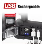 WB1505 - Torcia LED ricaricabile 20W con treppiedi e funzione powerbank - Torce