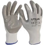 WB401 - Guanti da lavoro in nitrile/nylon taglia 10 Utilia - Attrezzi e utensili
