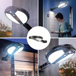 EL3050 - Lampada LED solare 6W 500lm 4500K con sensore di movimento luce bianca - Illuminazione da Esterno