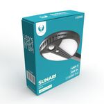 EL3050 - Lampada LED solare 6W 500lm 4500K con sensore di movimento luce bianca - Illuminazione da Esterno