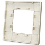 EL009 - Placca in tecnopolimero 2 posti color oro compatibile Vimar Plana - Compatibile Vimar Plana