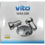 EL034 - Lampada applique da parete 2xE27 in metallo bianco - Illuminazione da Interno