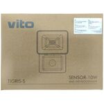 EL044 - Faretto LED da esterno con sensore di movimento 10W 6000k luce fredda - Illuminazione da Esterno