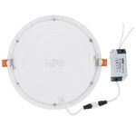 EL116 - Pannello LED rotondo 18W 1710lm 4000k luce naturale Vito - Pannelli LED