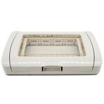 EL1342 - Placca idrobox IP55 T3 4P bianca compatibile Matix - Compatibile Matix