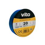 EL135 - Nastro isolante 19mm 20m blu Vito - Nastro isolante