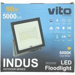 EL143 - Faro LED 50W 5000lm 6000k luce fredda Vito - Illuminazione da Esterno