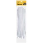 EL1462 - Fascette fermacavi autobloccanti bianche 7.0X350mm - 25 pezzi - Fascette