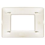 EL1546 - Placca in tecnopolimero 3P color sabbia compatibile Matix - Compatibile Matix