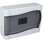 EL158 - Centralino da parete 12 moduli con porta trasparente - Scatole e quadri