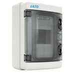 EL190 - Centralino da Parete 4 moduli con porta trasparente - Scatole e quadri