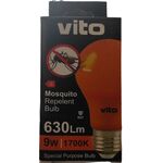 EL1902 - Lampadina LED antizanzare E27 9W 630Lm 1700K luce calda - Lampade LED