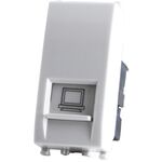 EL2020 - Connettore di rete RJ45 Bianco compatibile Vimar Plana - Compatibile Vimar Plana